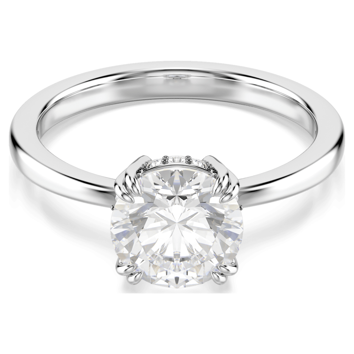 

Swarovski Constella 个性戒指, 公主切割, 白色, 镀铑