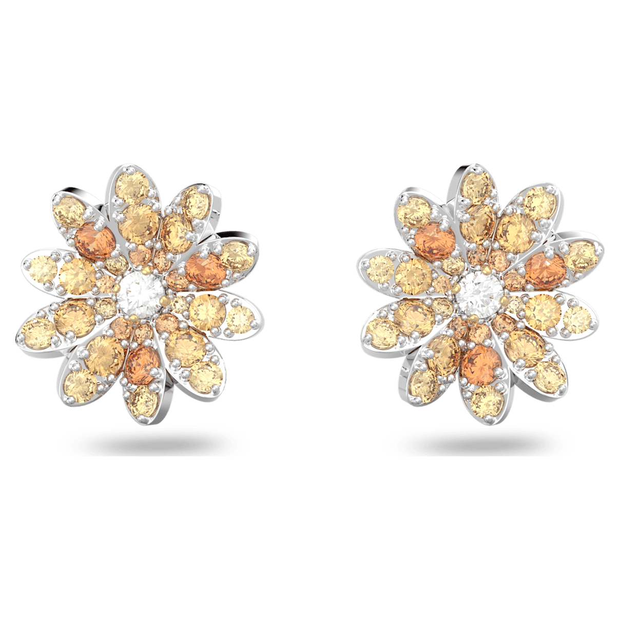 

Swarovski Eternal Flower 耳钉, 花朵, 流光溢彩, 混合金属润饰