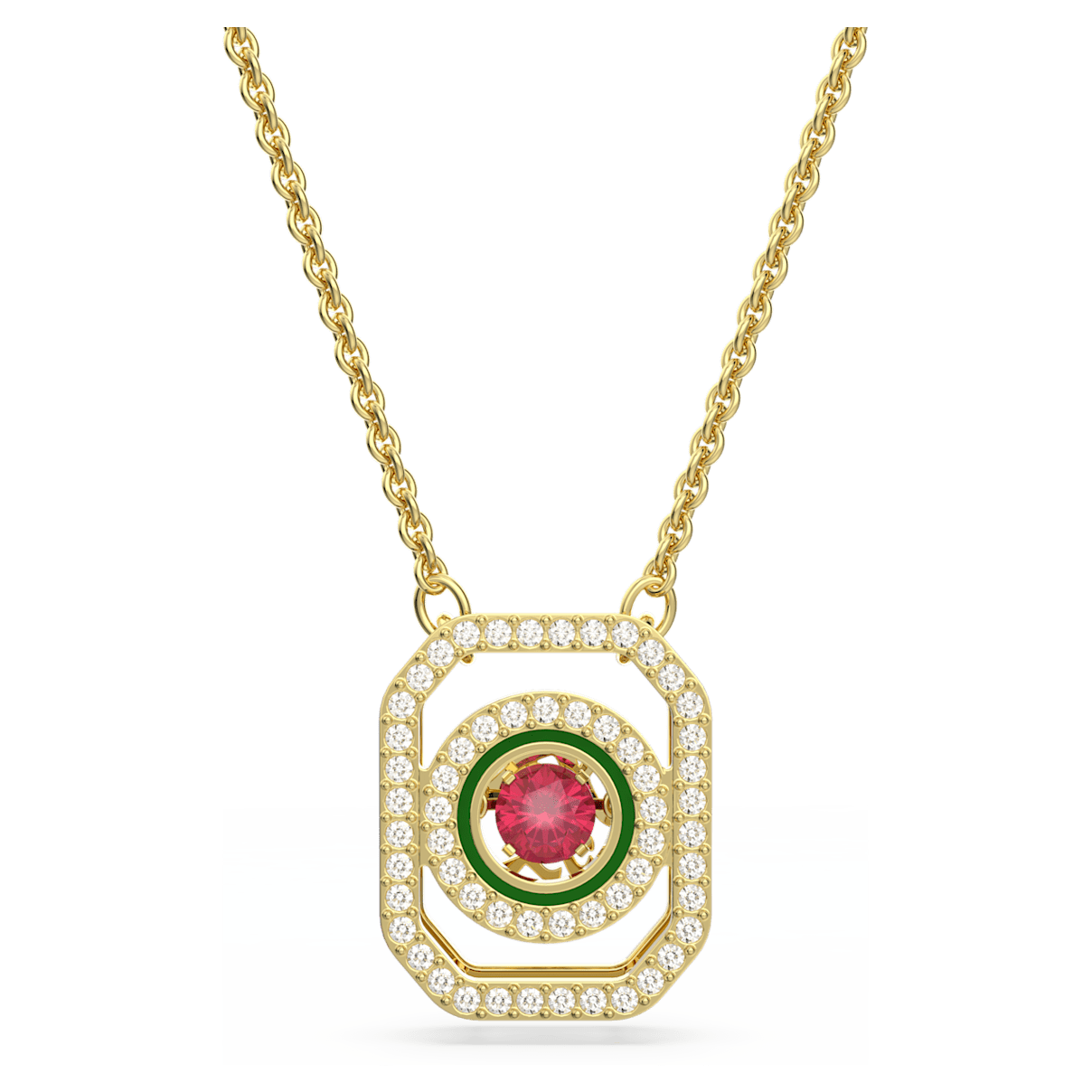 

Swarovski Alea 项链, 流光溢彩, 镀金色调
