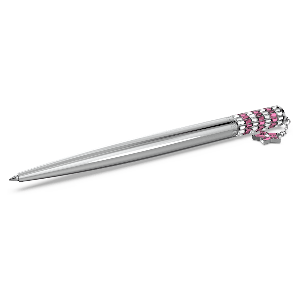 

Swarovski Celebration 2023 圆珠笔, 星星, 粉红色, 镀铬