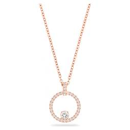 Originally ペンダント, クリスタル・パール, ホワイト, ローズ