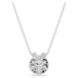 Dragon & Phoenix pendant, Dragon's claw, White, 18K rose gold