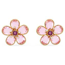 Gema ドロップピアス, ミックスカット, クリスタル・パール