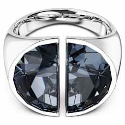 Bague noire swarovski online