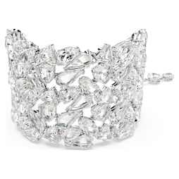 Swarovski mesmera ドロップピアス Mesmera ドロップピアス, ミックスカット, ホワイト, ロジウム