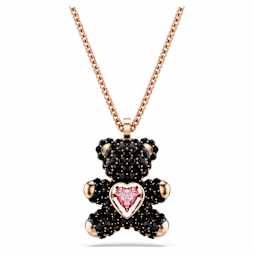 【SWAROVSKI】 Teddy Heart Blue Necklace ★送料・関税込★ SWAROVSKI☆ [正規品] Teddy Heart Blue Necklace ショッパー付