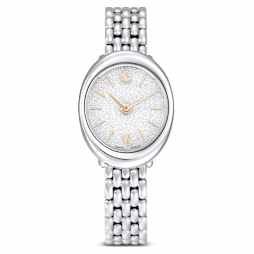 【美品】スワロフスキー Curiosa bangle ウォッチ クリスタル腕時計 Zegarek Curiosa bangle, Bransoleta z kryształami, W odcieniu