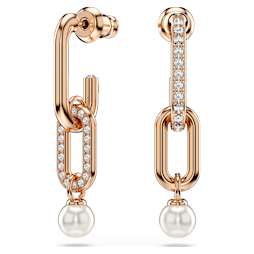 Idyllia ドロップピアス, アシンメトリーデザイン, ミックス