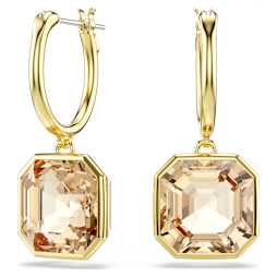 【SWAROVSKI】Dulcis クリップイヤリング 純正箱付き Dulcis クリップイヤリング, ハートカット, パヴェ, ハート