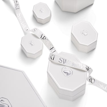 Galaxy Tennis 브레이슬릿, 랩 그로운 다이아몬드 5.2ct tw, 믹스 쉐입, 18K 화이트 골드 - Swarovski, 5688881