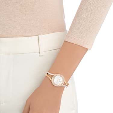 Reloj Eternal, Fabricado en Suiza, Pulsera de cristal, Tono oro rosa, Acabado tono oro rosa - Swarovski, 5377576