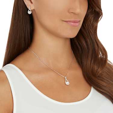 Enlace Set, Weiß, Rhodiniert - Swarovski, 5528959