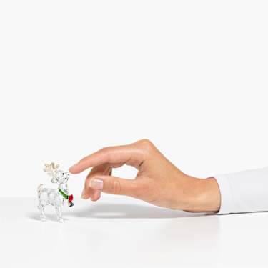 Joyful Božičkov severni jelen - Swarovski, 5532575