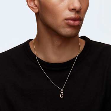 Swarovski infinity necklace rose gold new arrivals