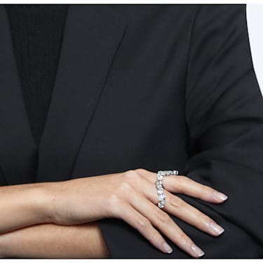 Attract pear ring set sales swarovski pandora