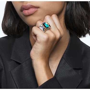 Anillo 2025 swarovski verde