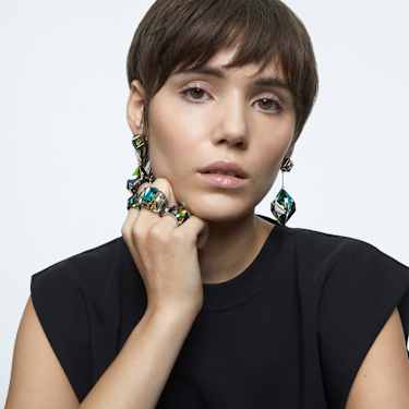 Curiosa cocktail ring, Multicolored - Swarovski, 5610821