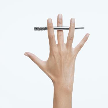 Stylo à bille, Ton argenté, Métal chromé - Swarovski, 5617001