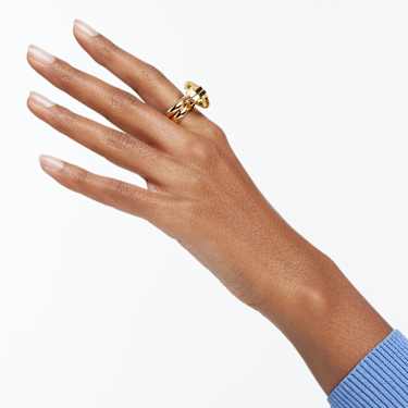 Lucent リング, マグネットクロージャー, イエロー, ゴールドトーン・プレーティング - Swarovski, 5623776