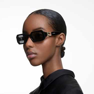 Gafas de sol Forma octagonal SK0349 01A Negras Swarovski