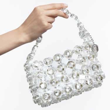 กระเป๋า, โทนสีเงิน, เคลือบโรเดียม - Swarovski, 5625819