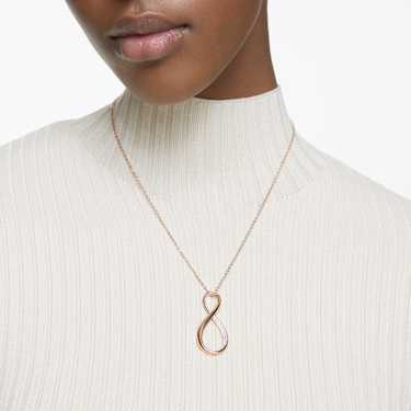 Exist 鏈墜, Infinity, 白色, 鍍玫瑰金色調 - Swarovski, 5636494