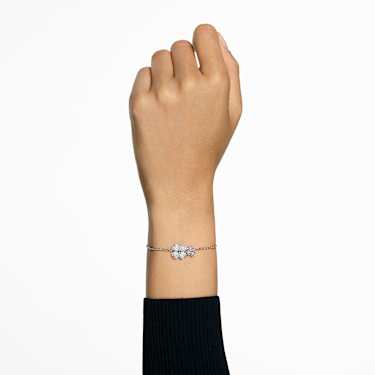 Latisha Armband, Blume, Mehrfarbig, Rhodiniert - Swarovski, 5636590