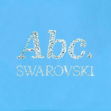 Hoodie ADVISORY BOARD CRYSTALS, Subjective Halos, Albastru - Swarovski, 5644732