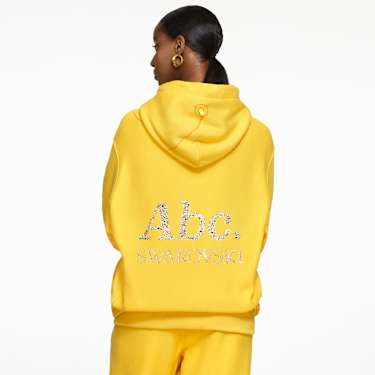ADVISORY BOARD CRYSTALS, Colored Objects hoodie, Yellow - Swarovski, 5644744