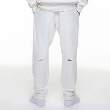 Straight Leg Panel Sweatpants Greys