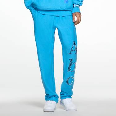 ADVISORY BOARD CRYSTALS, Subjective Halos sweatpants, Blue - Swarovski, 5644761