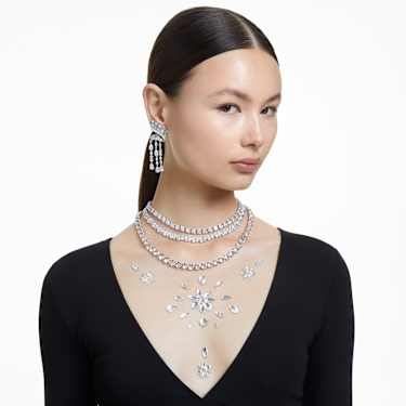 Tennis cheap swarovski necklace