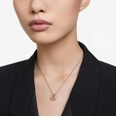 Alea 项链, 流光溢彩, 镀金色调 - Swarovski, 5649785