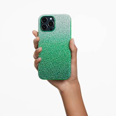 High 手機殼, iPhone® 13, 綠色 - Swarovski, 5650675