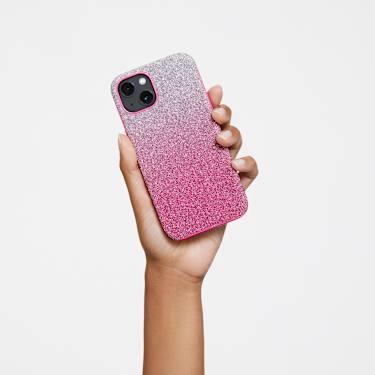 High 手機殼, iPhone® 13, 粉紅色 - Swarovski, 5650831