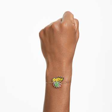 Marvel Hulk bracelet, Multicolored, Gold-tone plated - Swarovski, 5650869