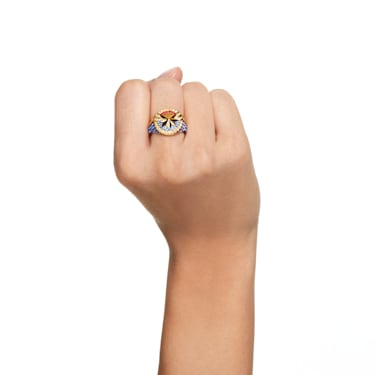 Anillo Captain Marvel © MARVEL, Multicolor, Baño tono oro - Swarovski, 5663355