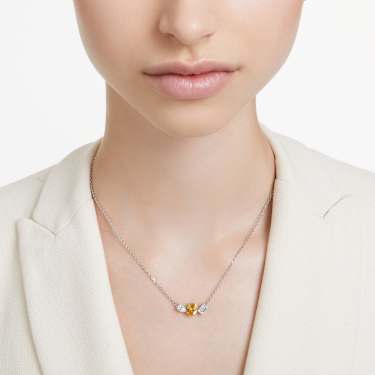 Pendente Mesmera, Taglio misto, Giallo, Mix di finiture - Swarovski, 5668277
