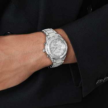 Orologio Dextera Lux, Fabbricato in Svizzera, Bracciale di metallo, Tono argentato, Acciaio inossidabile - Swarovski, 5668845