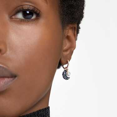 Swarovski moon earrings on sale