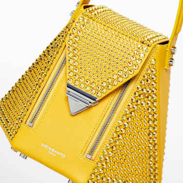 Torebka Weinsanto, Żółta - Swarovski, 5675282