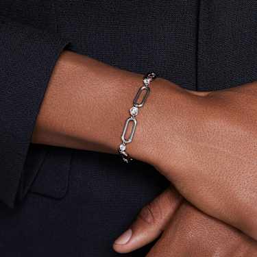 Constella Armband, Weiß, Rhodiniert - Swarovski, 5683353