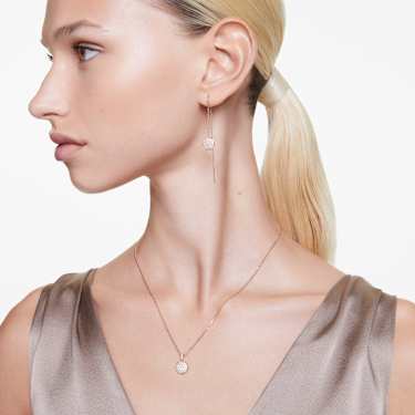 Sublima 套裝, 白色, 鍍玫瑰金色調 - Swarovski, 5683451
