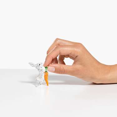 Rabbit with Carrot by SWAROVSKI