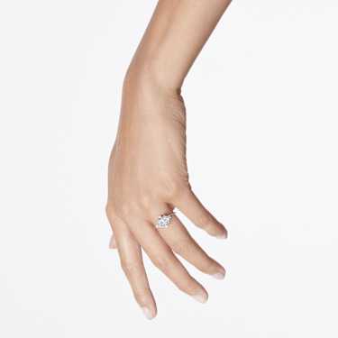 Galaxy ring, Lab-grown diamonds 2.1 ct tw, Mixed shapes, 18K white gold - Swarovski, 5688860