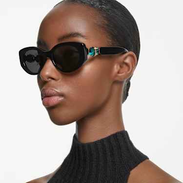 Sunglasses, Cat-Eye shape, SK6002 - Swarovski, 5689795