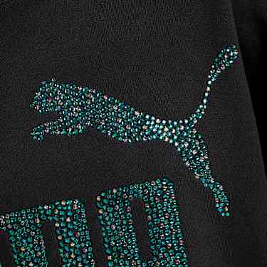 Bluza z kapturem PUMA, Czarna - Swarovski, 5692582