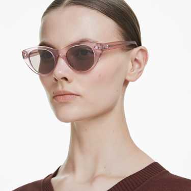 Occhiali da sole, Forma rotonda, SK6025, Rosa - Swarovski, 5706556