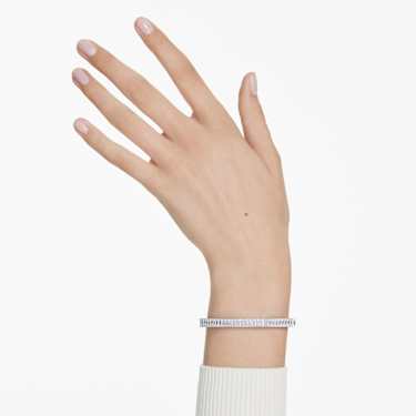 Matrix バングル, バゲット・カット, オクタゴンシェイプ, ホワイト, ロジウム・プレーティング - Swarovski, 5720621