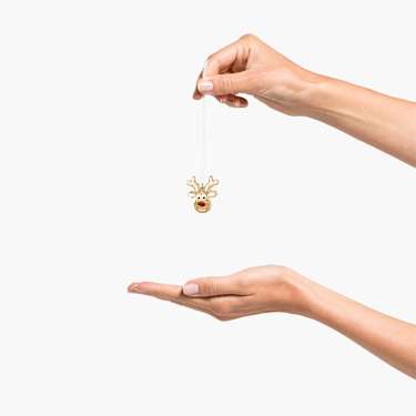 Στολίδι Μπισκοτένιος τάρανδος - Swarovski, 5724044